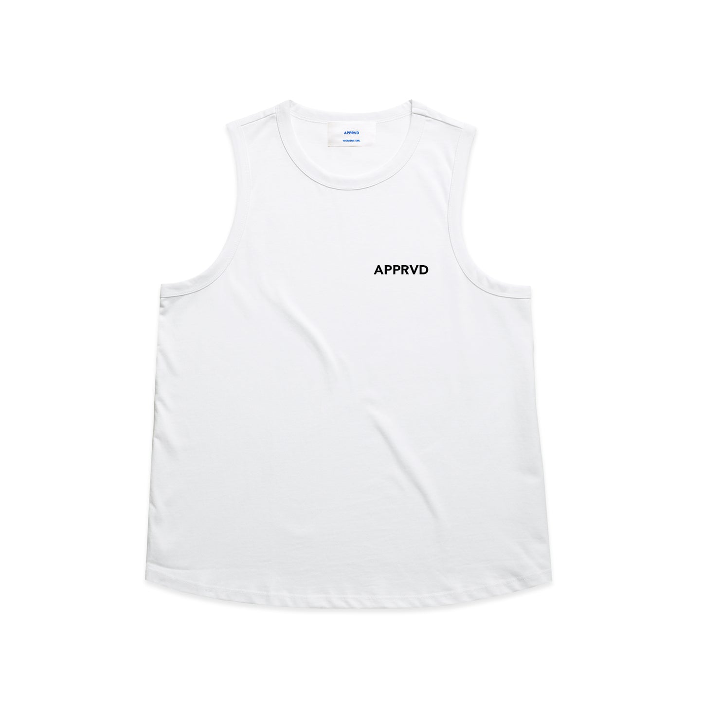 WOMENS SPORTS TANK WHITE