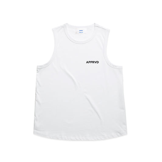 WOMENS SPORTS TANK WHITE